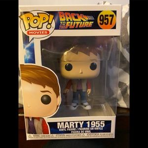 Marty mcfly with skateboard